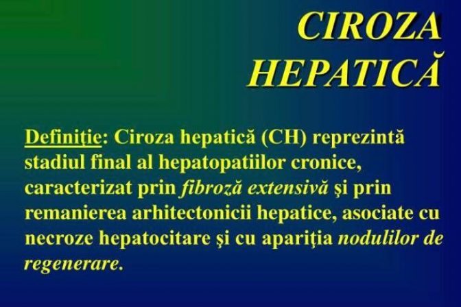 CIROZA HEPATICA